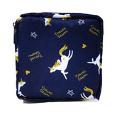 Honbay 1pcs Menstrual Period Bag Sanitary Napkin Storage Bag with Zipper Tampons Pouch Nursing Pad Holder Stylish Large Capacity Coin Purse Jewelry Pouch Makeup Bag